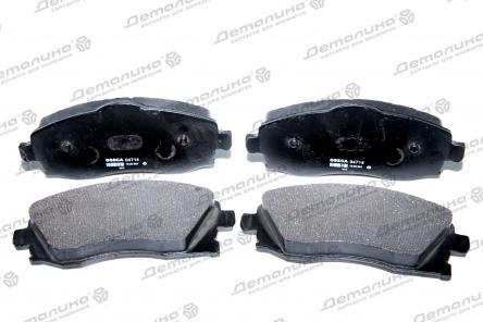 тормозные колодки (дисковые) 04714 OSSCA