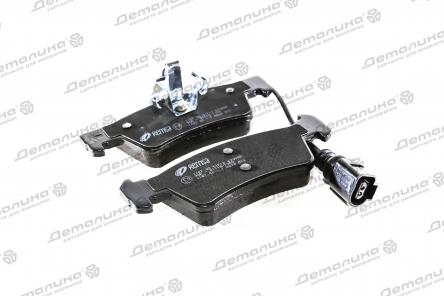 тормозные колодки (дисковые) 1187.02 Remsa