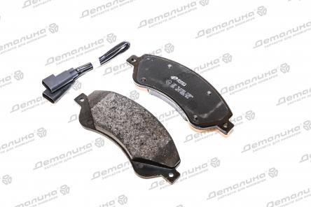 тормозные колодки (дисковые) 1251.02 Remsa