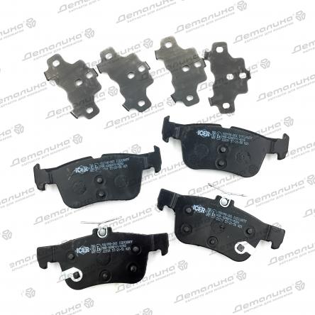 тормозные колодки (дисковые) 182198-203 Icer