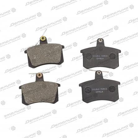 тормозные колодки (дисковые) DFP814 Double Force