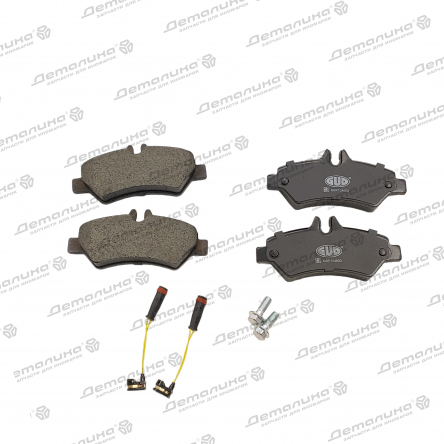 тормозные колодки (дисковые) GBP124600 G.U.D.