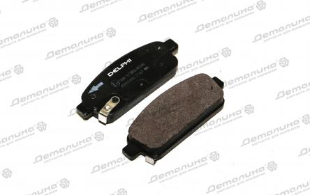 тормозные колодки (дисковые) LP2167 Delphi