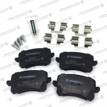 тормозные колодки (дисковые) M2624483 MARSHALL