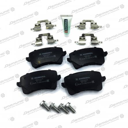 тормозные колодки (дисковые) M2624606 MARSHALL