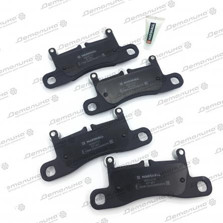 тормозные колодки (дисковые) M2624721 MARSHALL