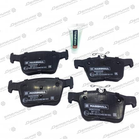 тормозные колодки (дисковые) M2625008 MARSHALL