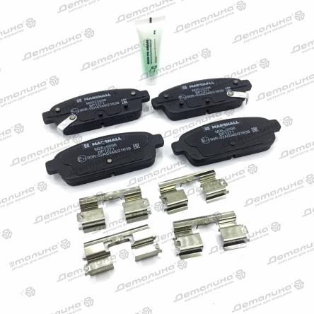 тормозные колодки (дисковые) M2625096 MARSHALL