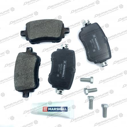 тормозные колодки (дисковые) M2625109 MARSHALL