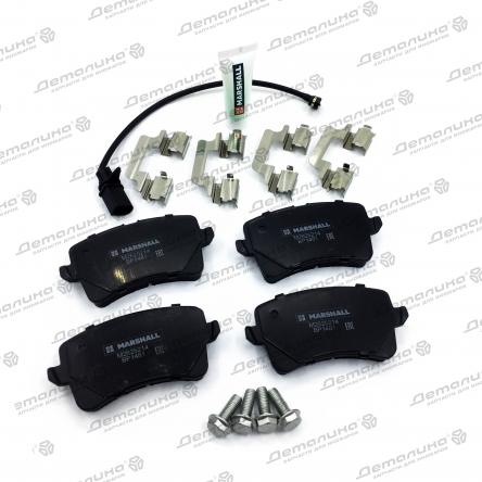 тормозные колодки (дисковые) M2625214 MARSHALL